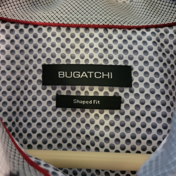 NWOT Men's Bugatchi Button Down Long Sleeve Dress Shirt - Picture 2 of 6